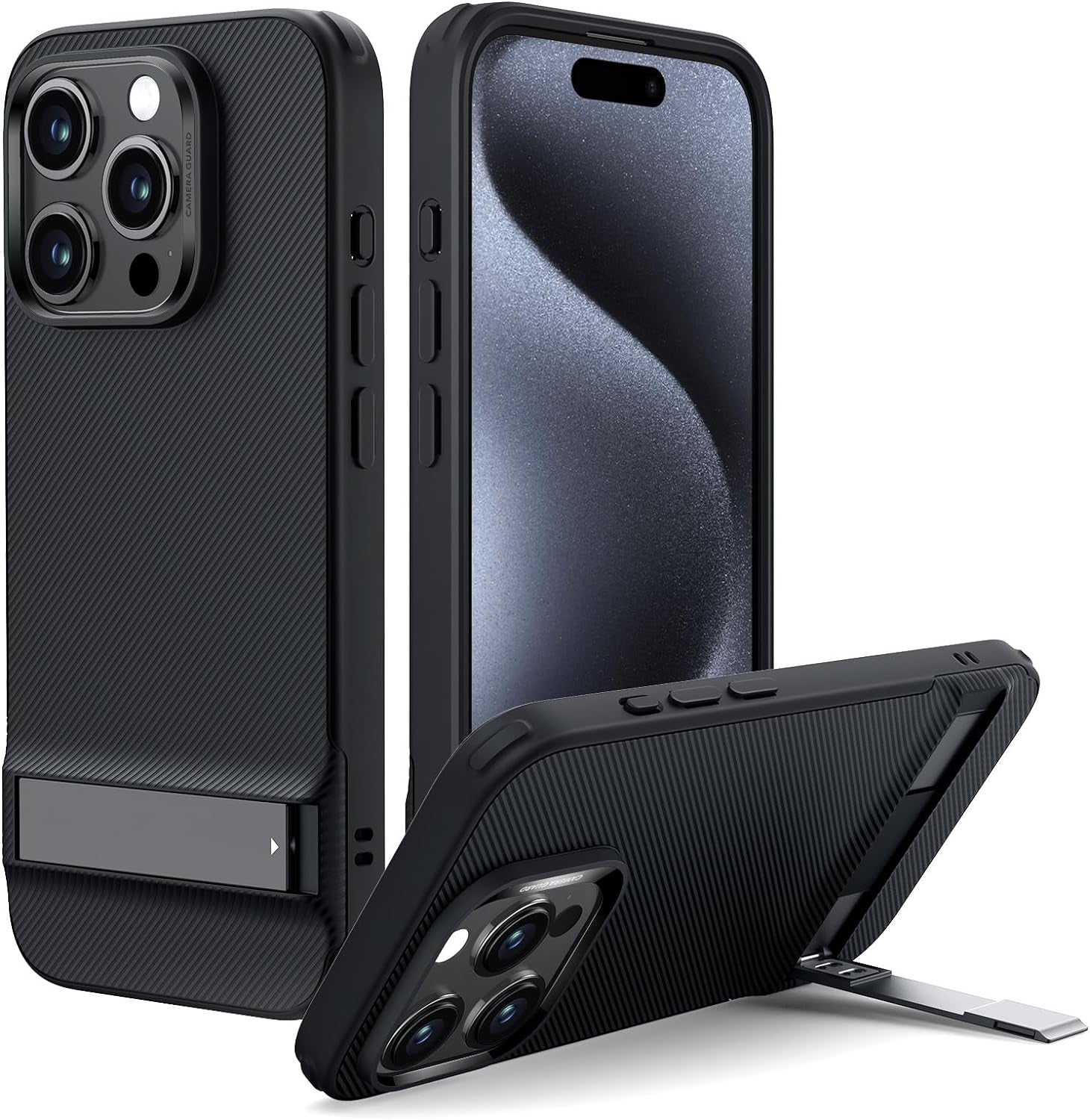 ESR Boost Kickstand Case - For iPhone 15 Pro Max - mosaccessories